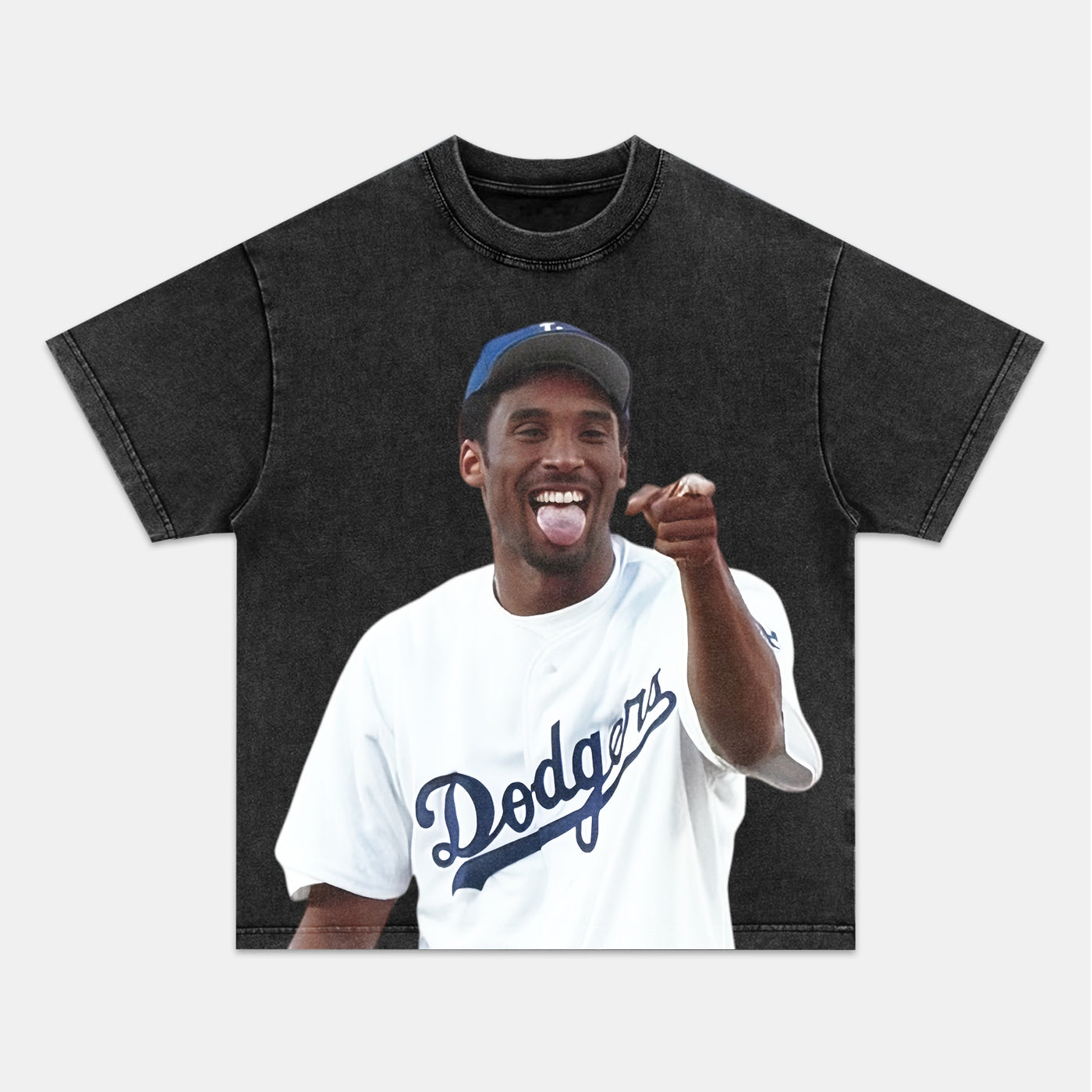 Kobe Bryant LA Dodgers Crossover Vintage Graphic Tee — product image 2