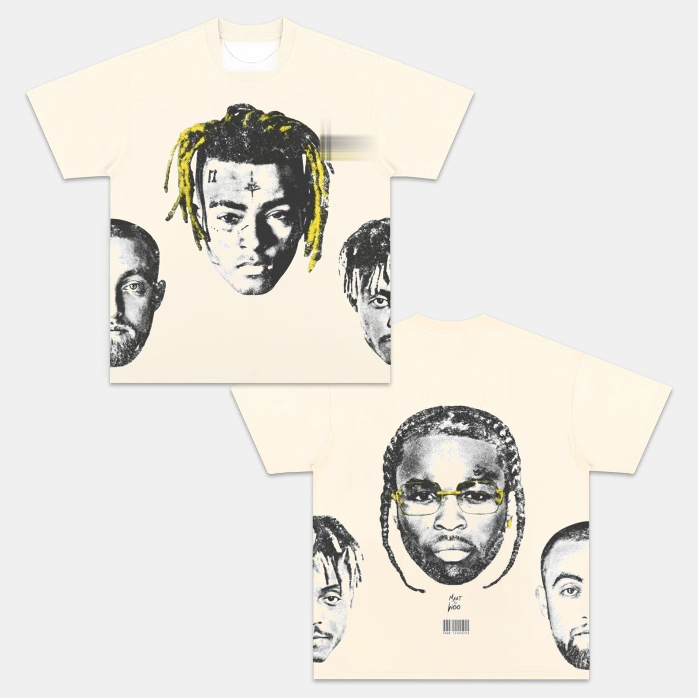 Young Legends Memorial Hip Hop Vintage Graphic Tee — product image 2