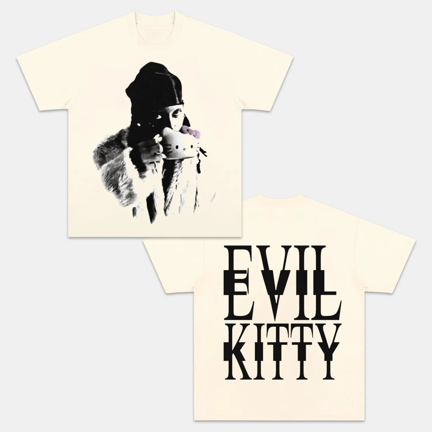Playboi Carti & Evil Kitty Vintage Graphic Tee — product image 2