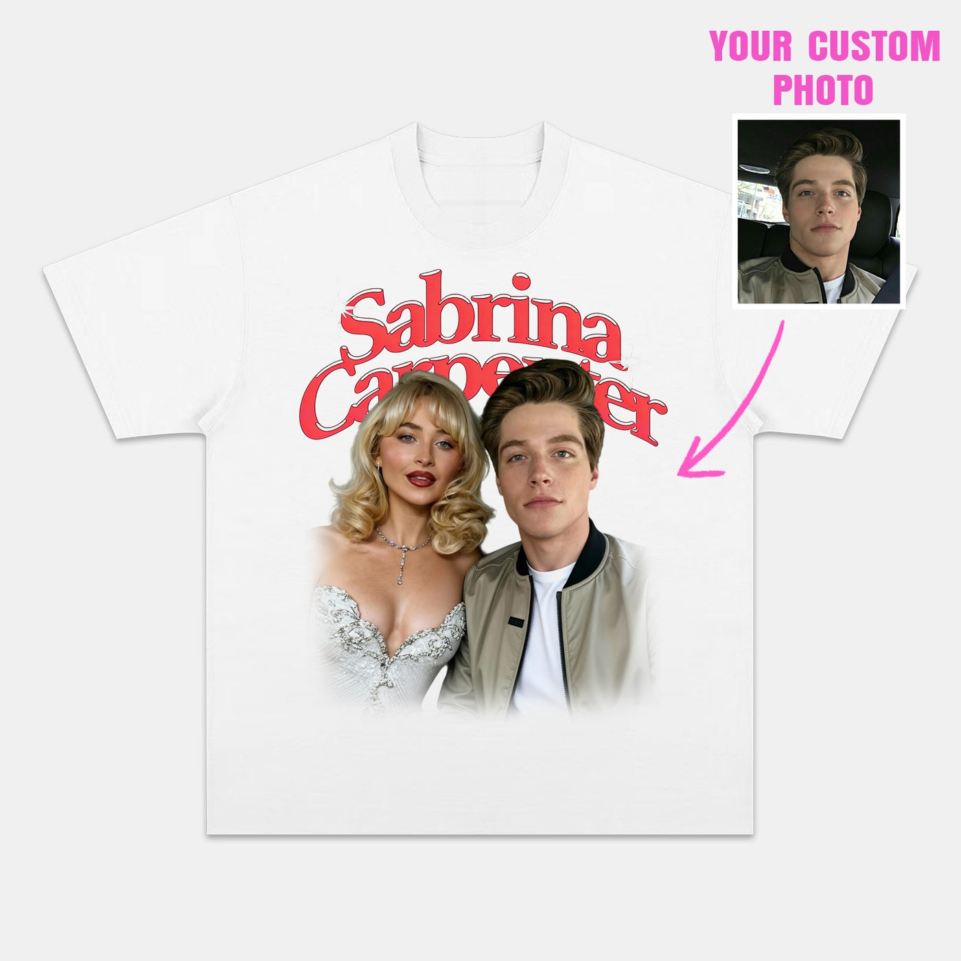 Sabrina Carpenter 'Short n Sweet' Vintage Pop Graphic Tee — product image 3