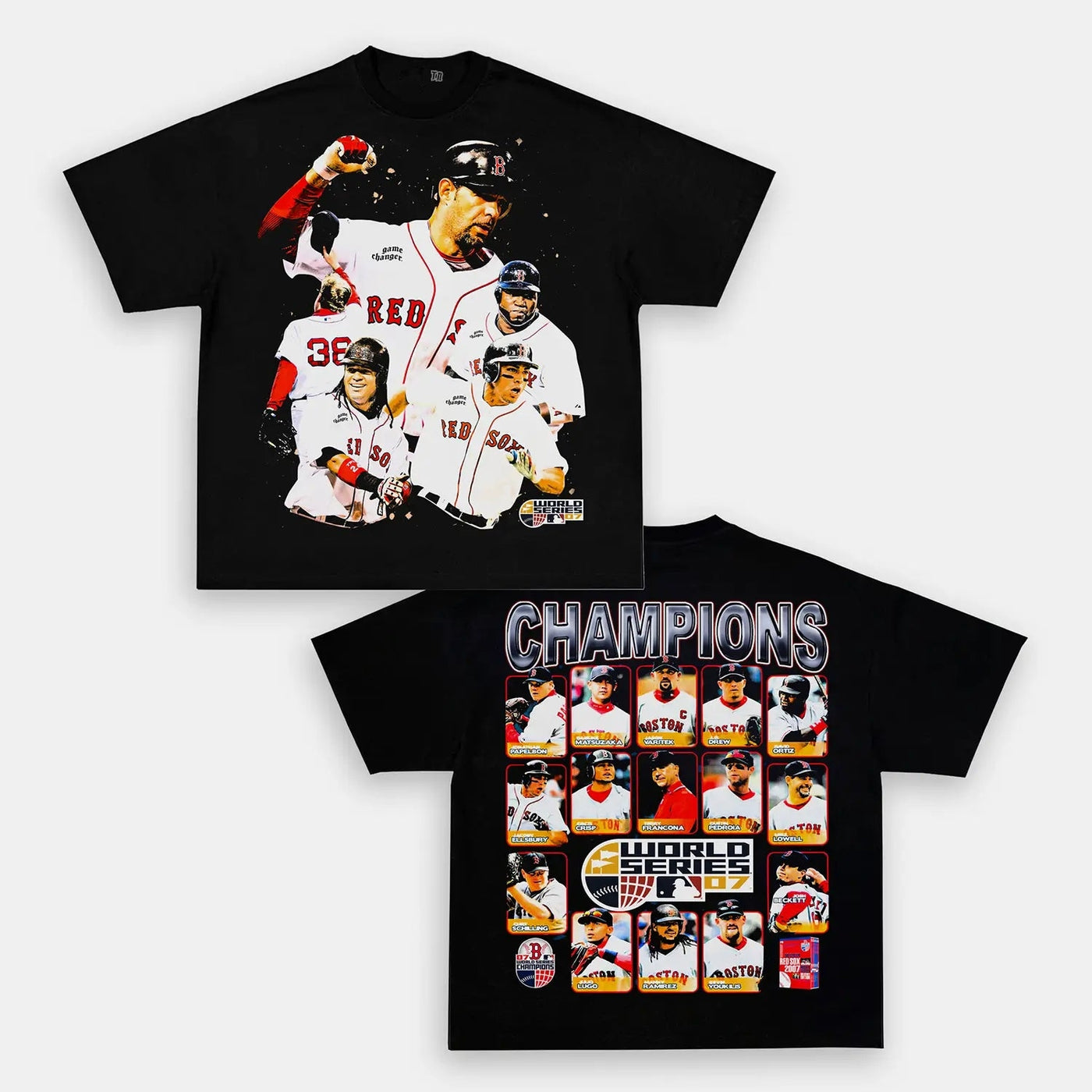 2007 World Series Champions Boston Red Sox Graphic Tee — product image 3