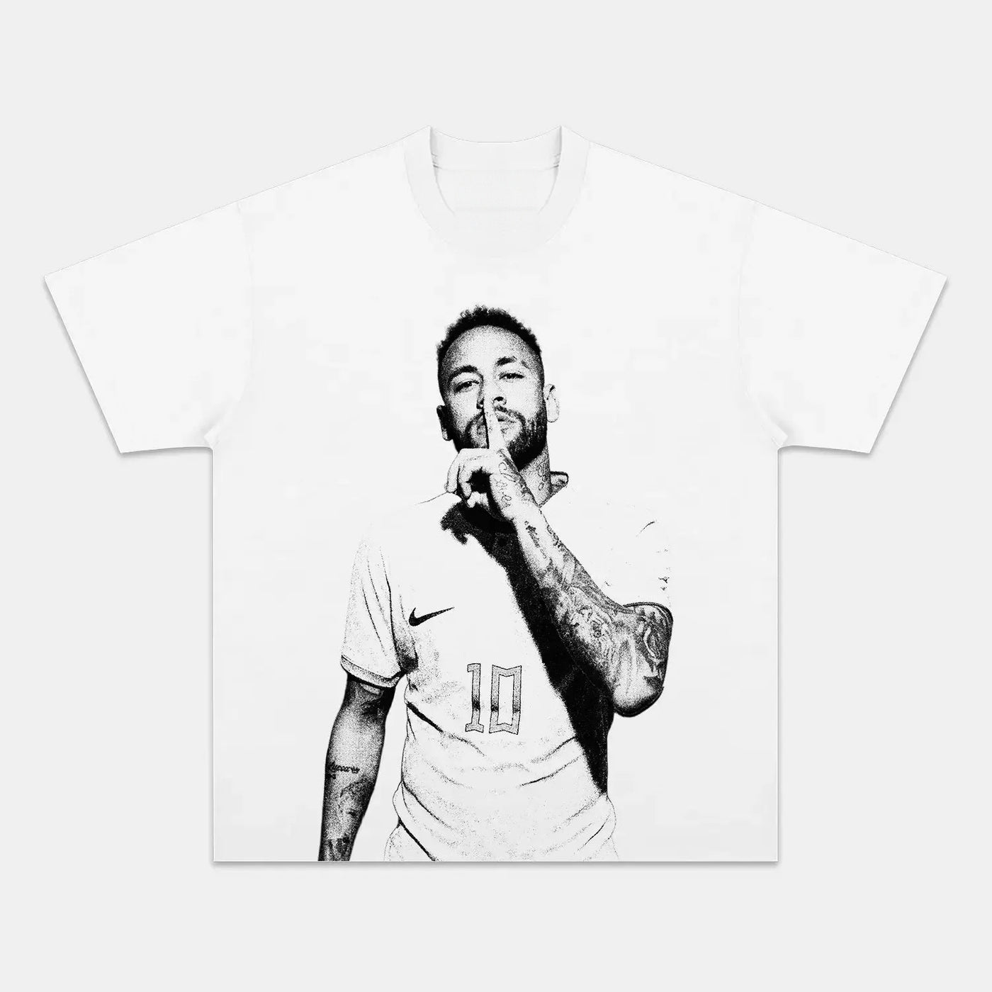 Neymar Jr. Vintage Soccer Graphic Tee — product image 3