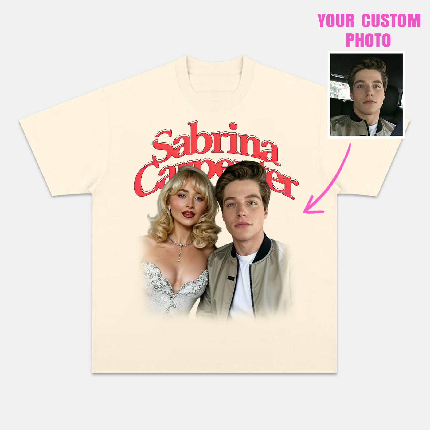 Sabrina Carpenter 'Short n Sweet' Vintage Pop Graphic Tee — product image 4