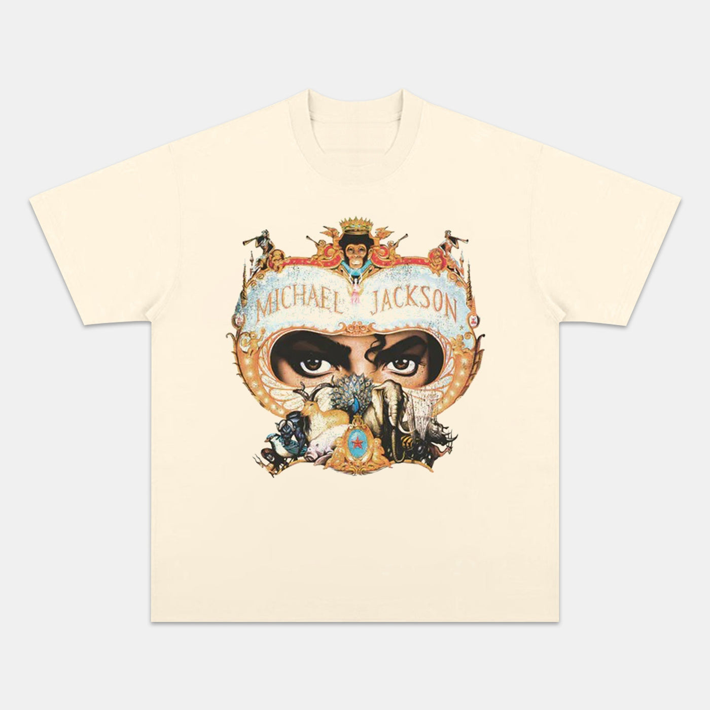 Michael Jackson King of Pop Vintage Heavyweight Graphic T-Shirt — product image 4