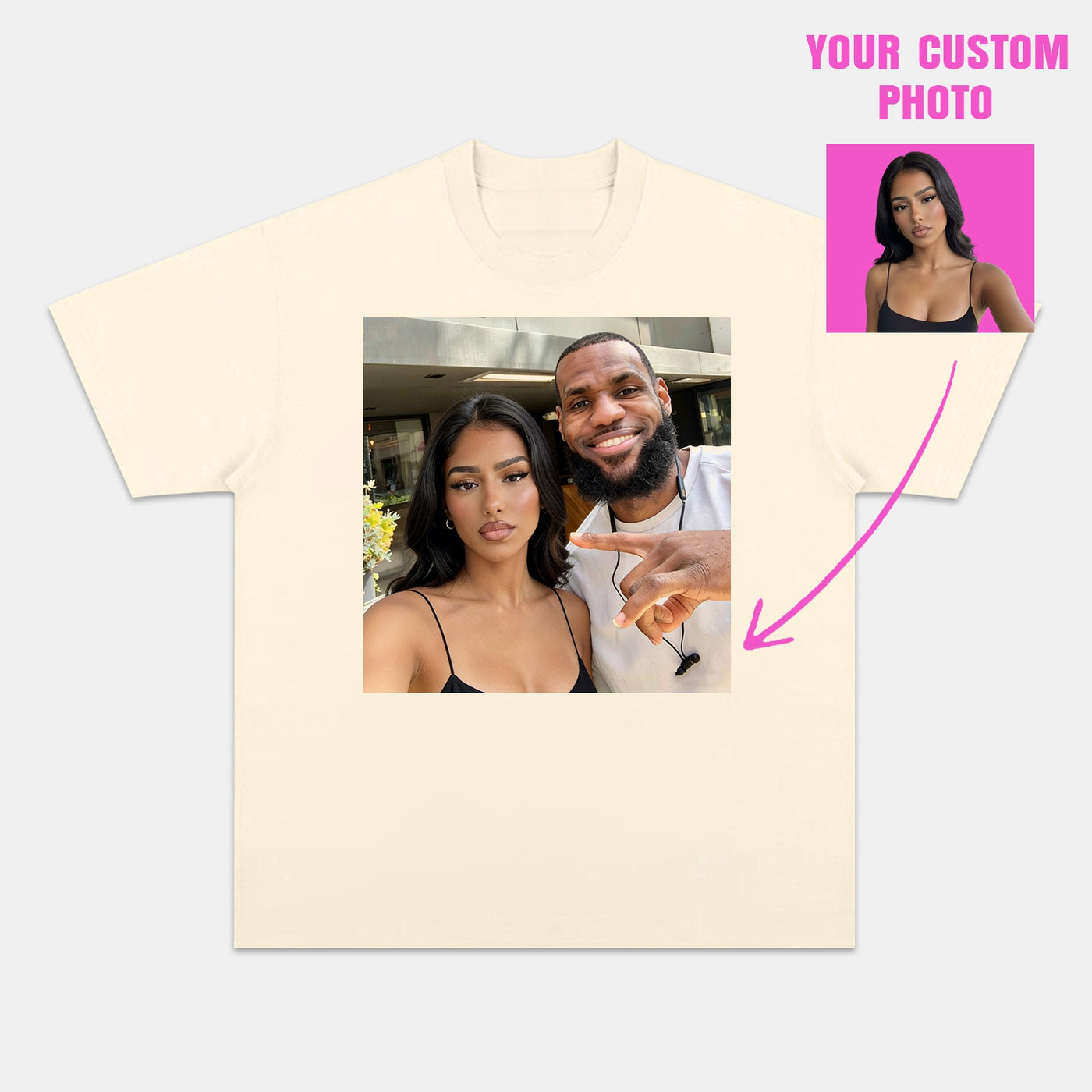 LeBron James Custom Graphic Tee — product image 4