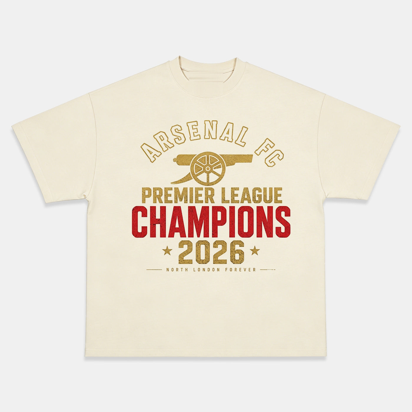 Arsenal FC 'North London Forever' Vintage Football Graphic Tee — product image 4