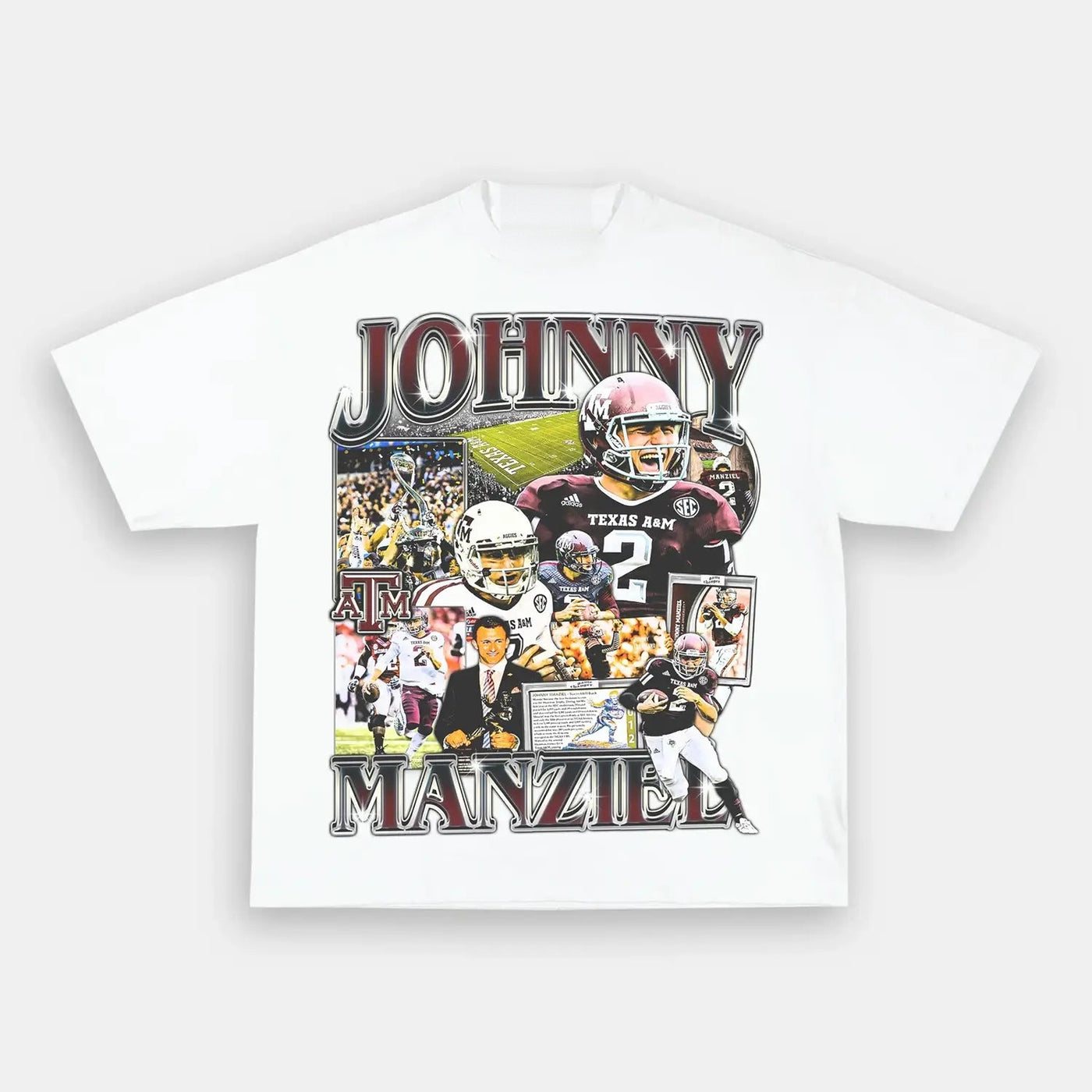 Johnny Manziel Johnny Football Vintage Heavyweight Graphic T-Shirt — product image 6