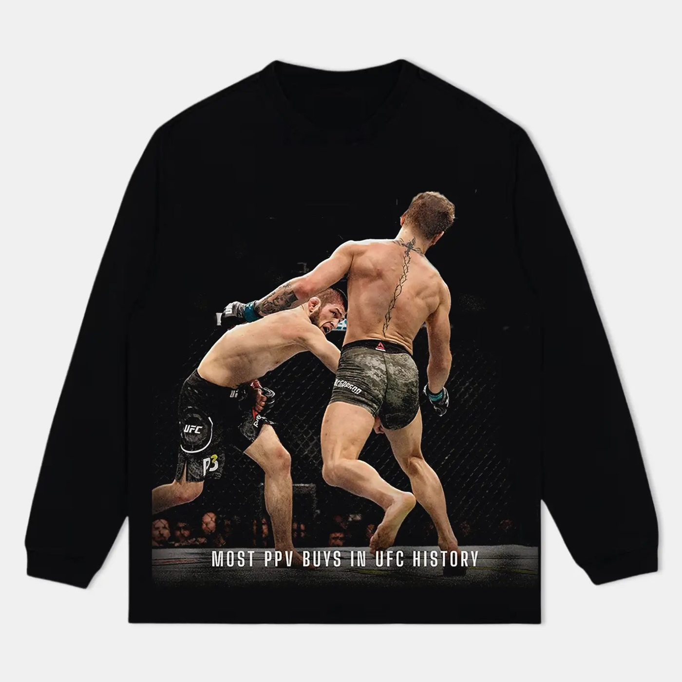 Khabib Nurmagomedov Vintage Heavyweight Graphic T-Shirt — product image 7