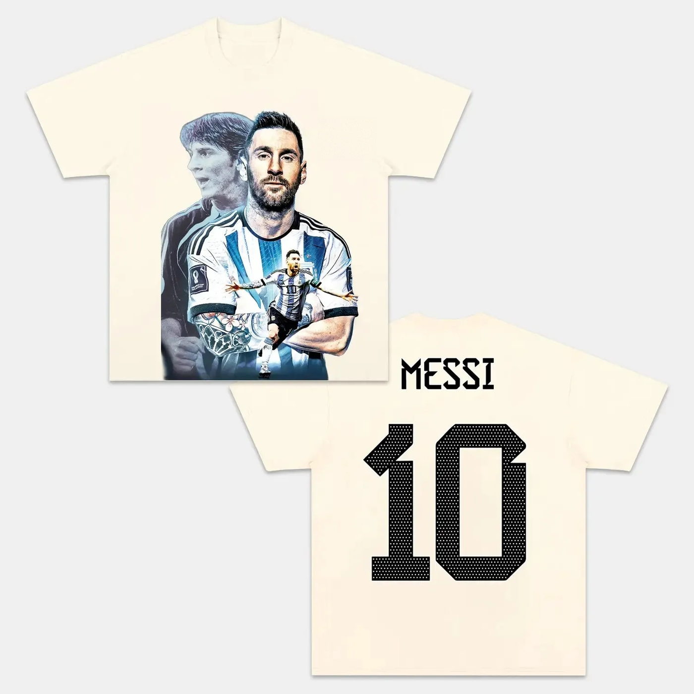 Lionel Messi 2024 Vintage Soccer Graphic Tee — product image 8