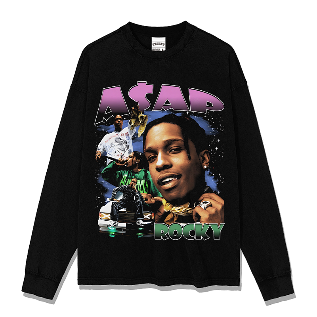 ASAP Rocky Design 7376 Sweatshirt - Black