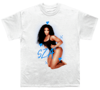 Sza "Blue Hearts" TEE