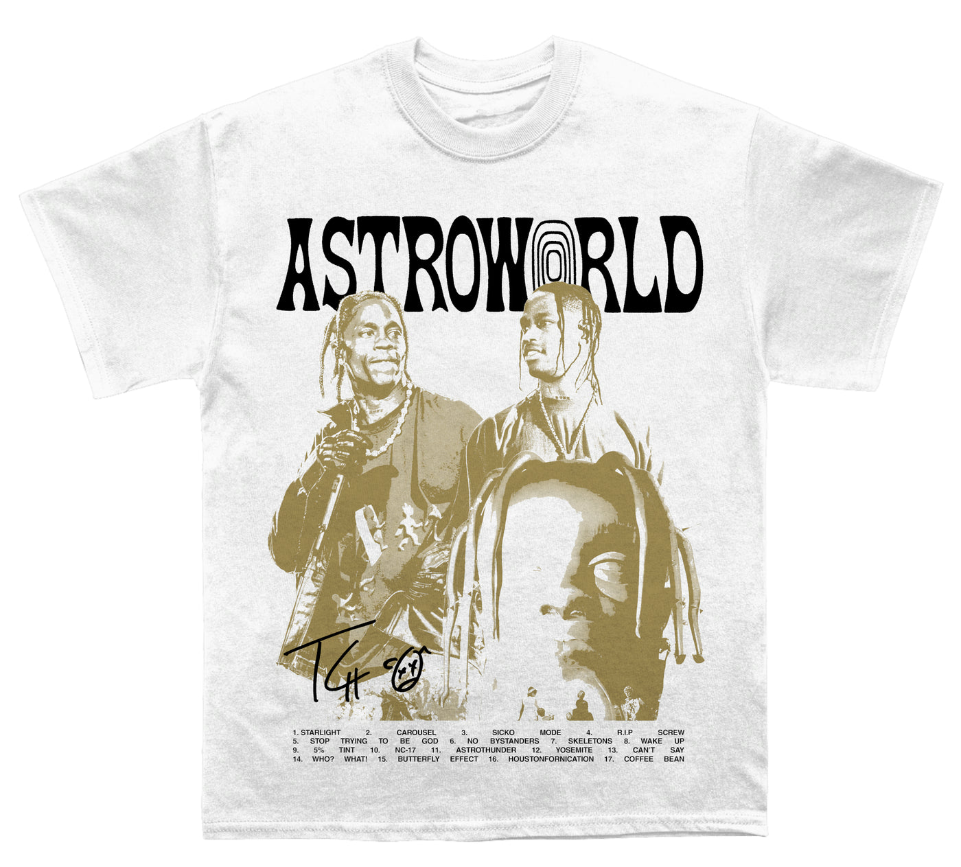 Travis Scott "Astroworld Album" TEE
