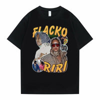 Asap Rocky Fiacko Riri Graphic Print T shirt Vintage Unisex