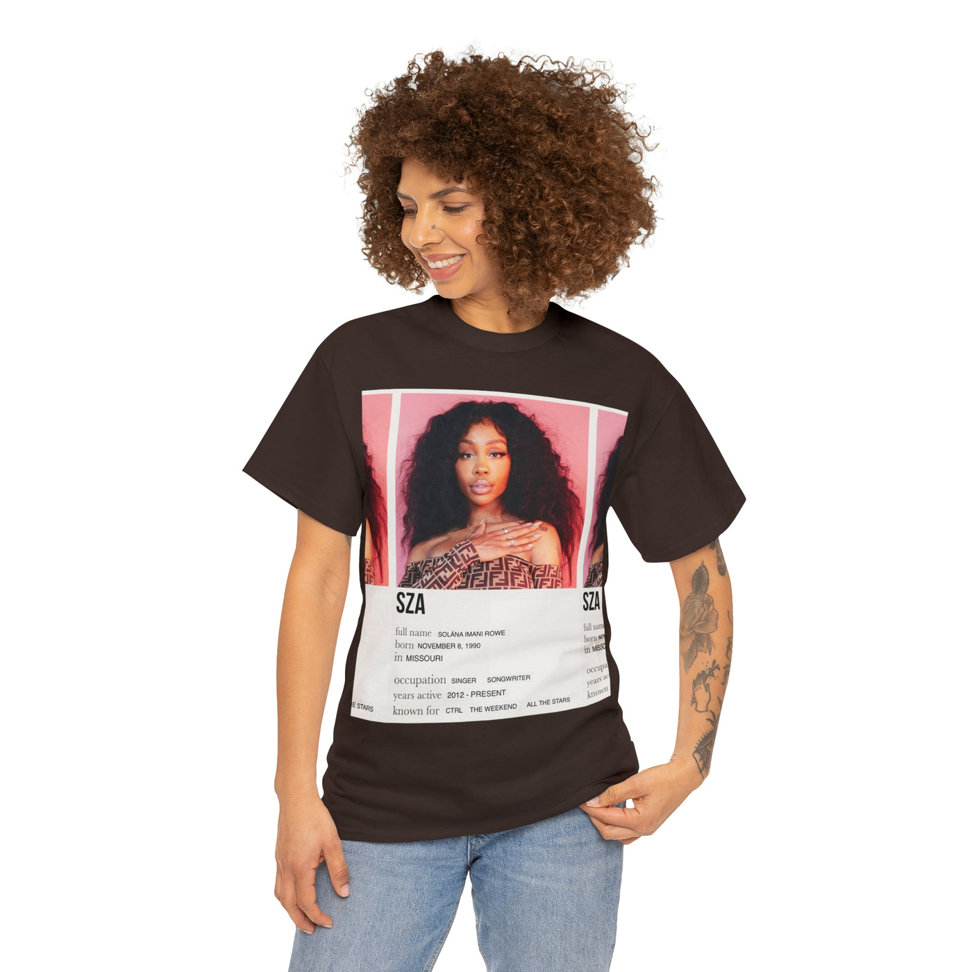 SZA- All The Stars T-shirt - 6ixmerchandise