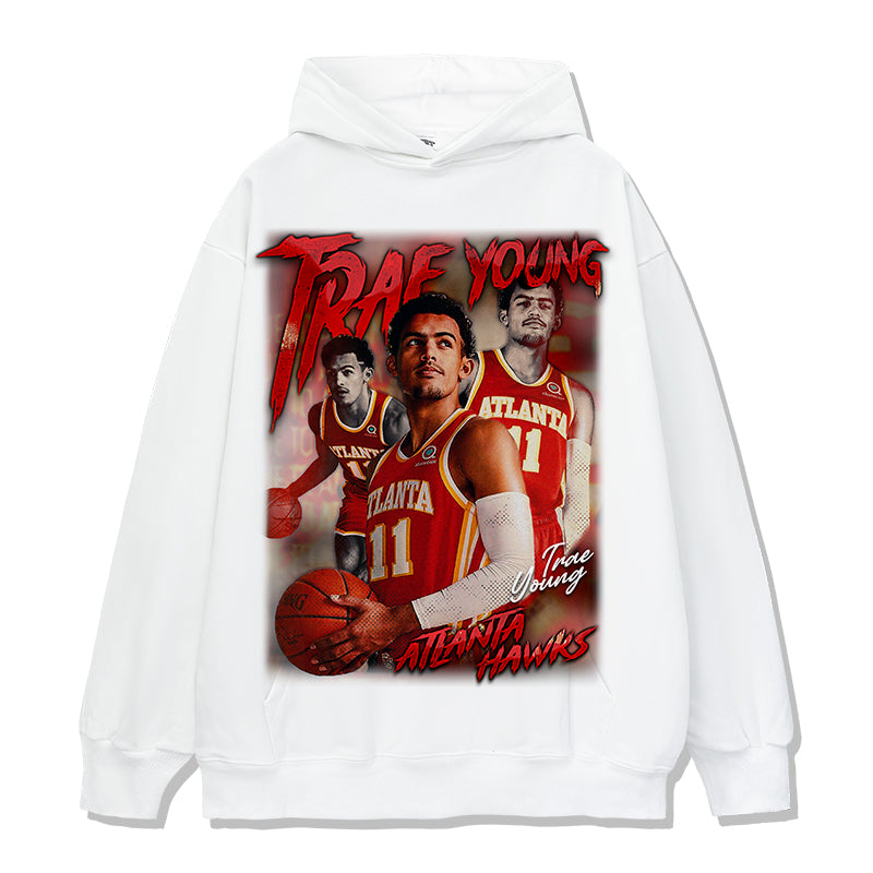 Trae Young HOODIE NBA 2024 - view 2