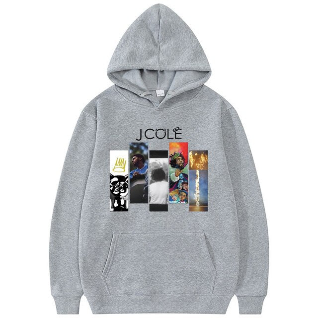 J Cole Hoodie Oversized - 6ixmerchandise