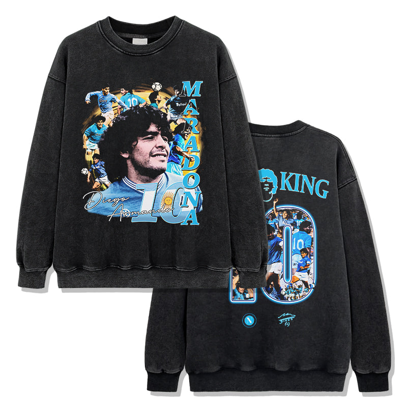 DIEGO MARADONA FOOTBALL SWEATSHIRT 2024 - view 3