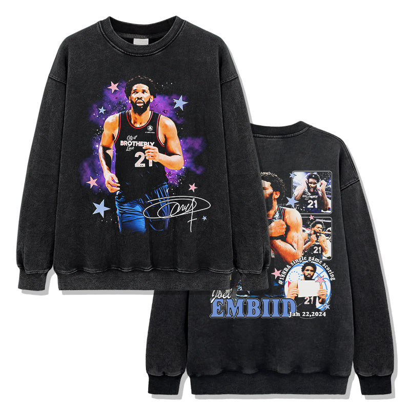 Joel Embiid Sweatshirt NBA 2024 - view 6