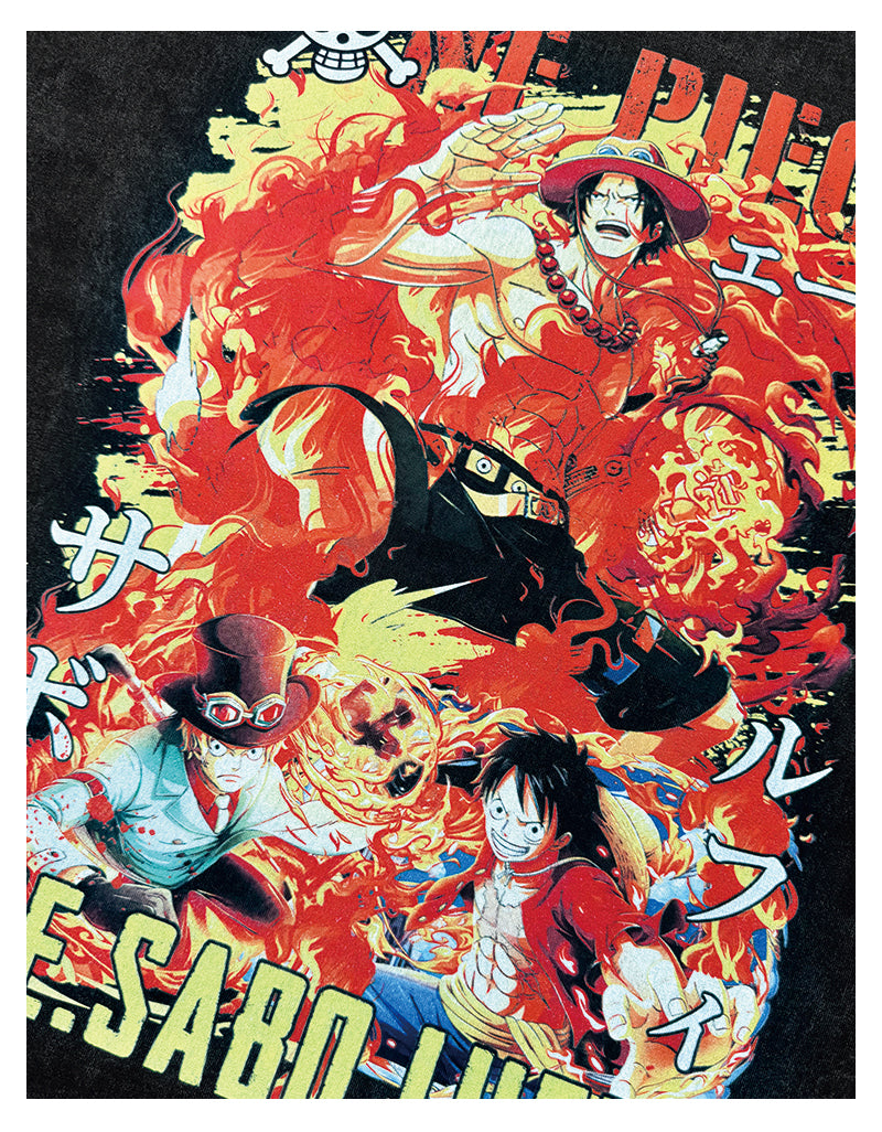 Ace Sabo Luffy One Piece "Anime" TEE - view 7