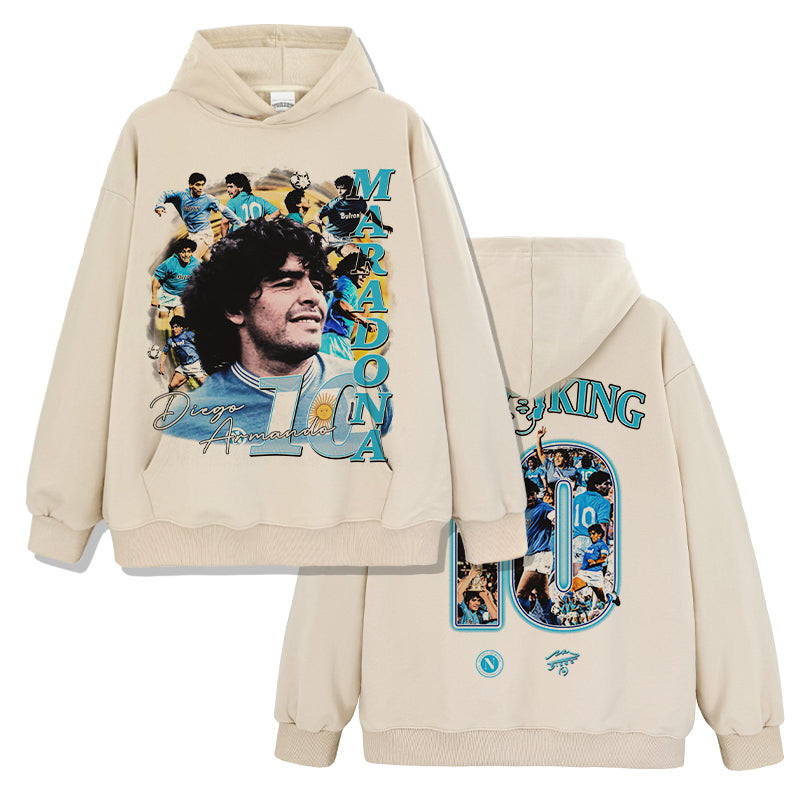 DIEGO MARADONA FOOTBALL HOODIE 2024 - view 3