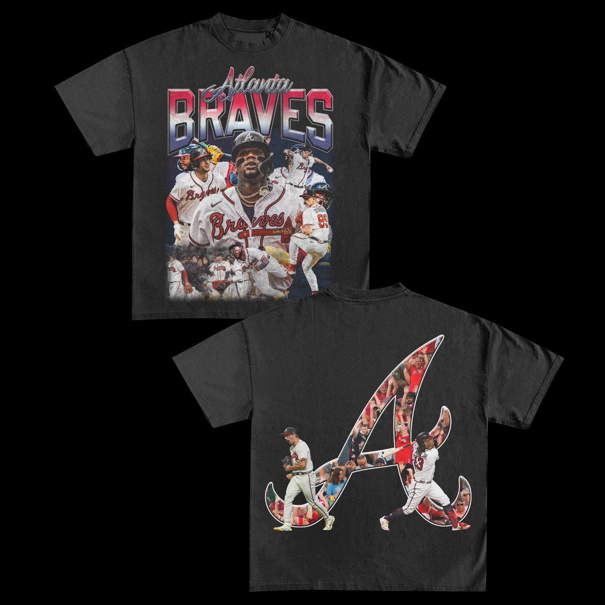 Atlanta Braves Back design TEE - view 2