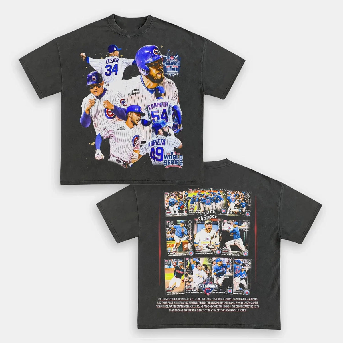 Cubs Back Design TEE - view 3