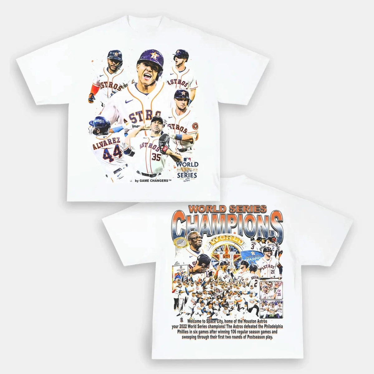 Astros Back Design TEE - view 2
