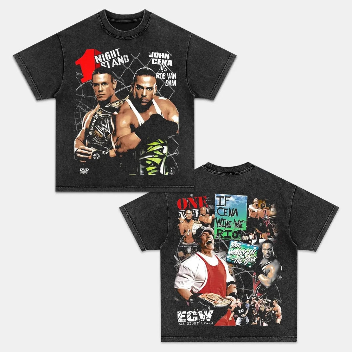 ECW One Night Stand Back Design TEE - view 2