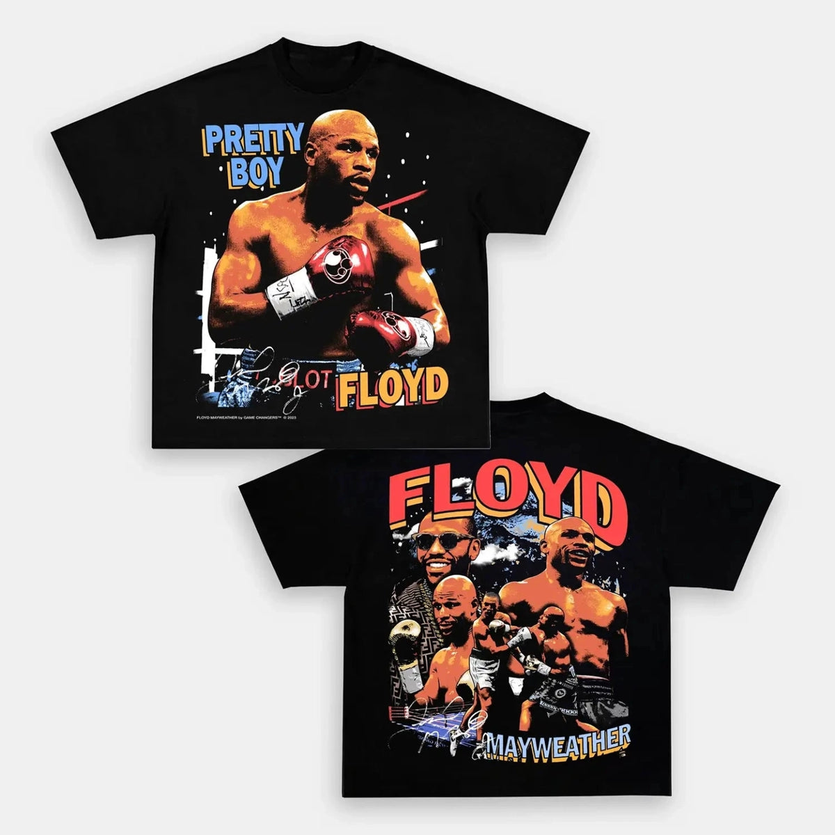 Floyd Mayweather Back Design TEE