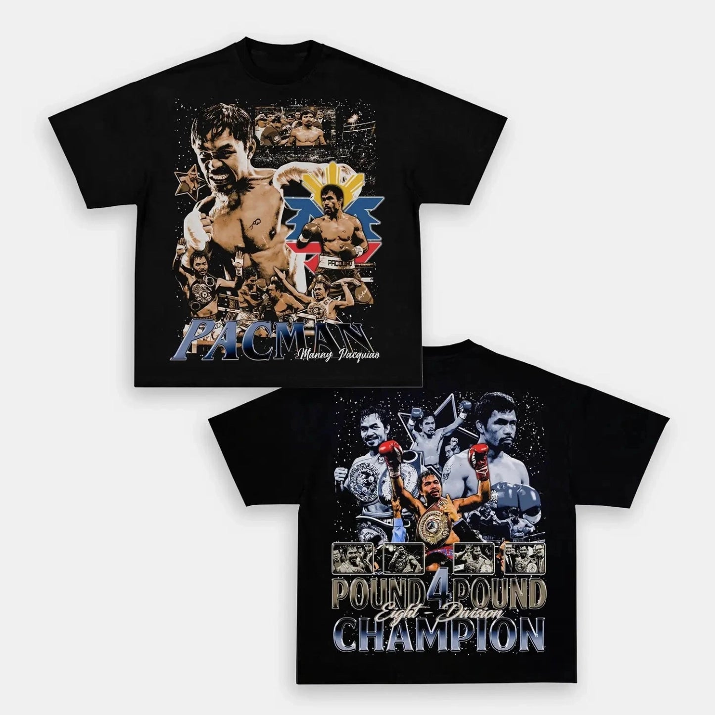 Manny Pacquiao Back Design TEE