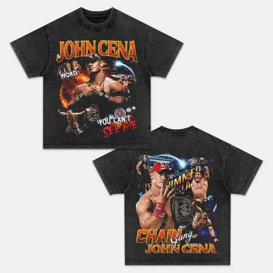 John Cena Back Design TEE