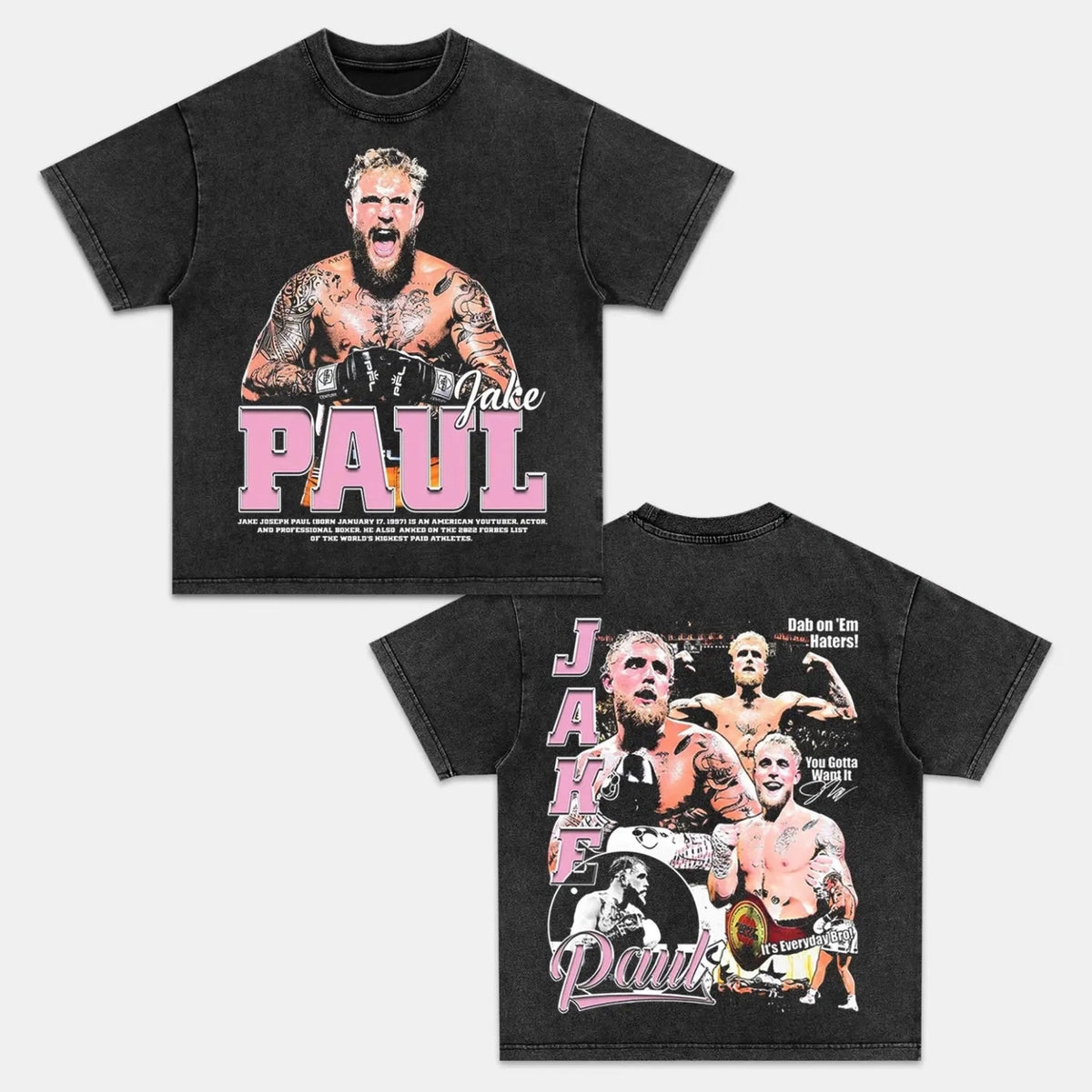 Jake Paul Back Design TEE - view 2