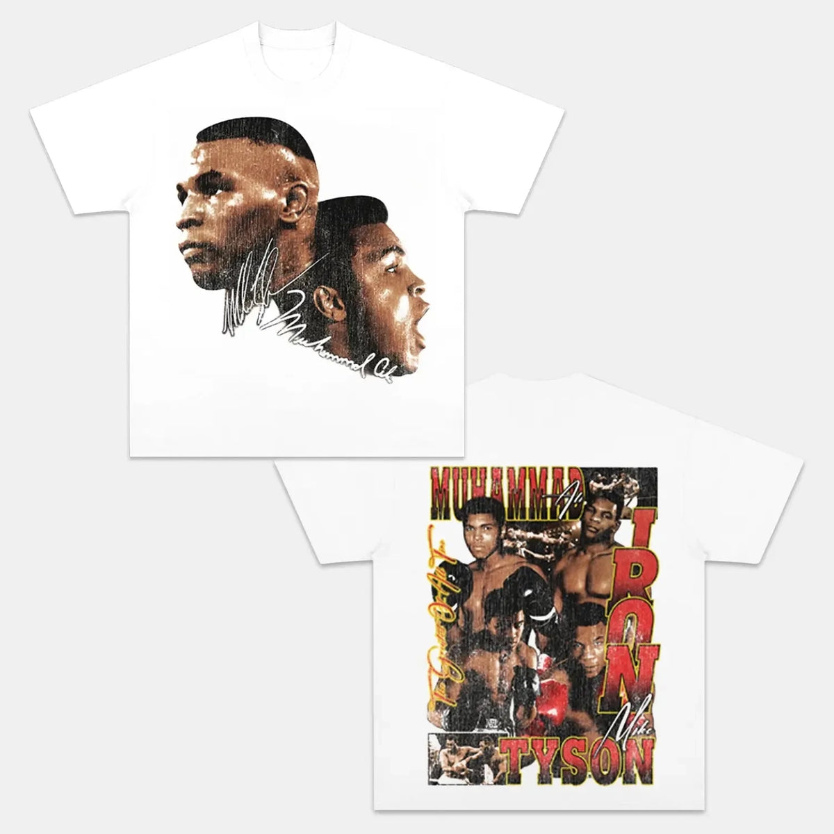Tyson vs Ali Back Design TEE - view 3