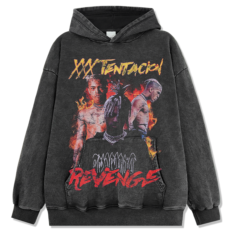 XXX TENTACION " REVENGE" HOODIE 2024 - view 2