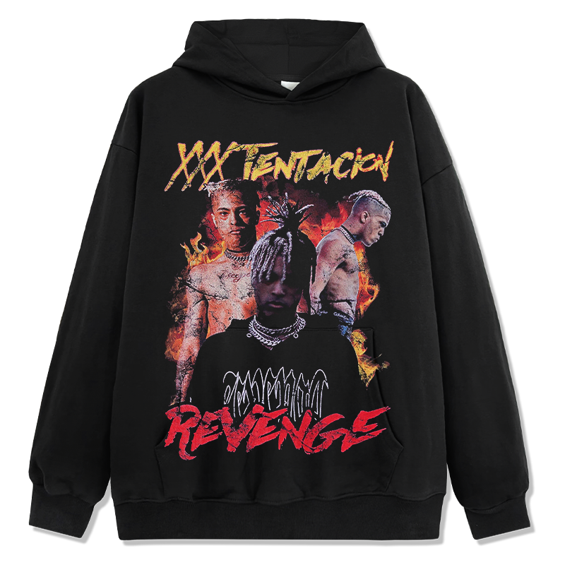 XXX TENTACION " REVENGE" HOODIE 2024