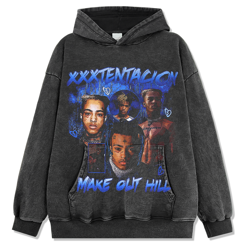 XXX TENTACION "MAKE OUT HILL" HOODIE 2024 - view 3