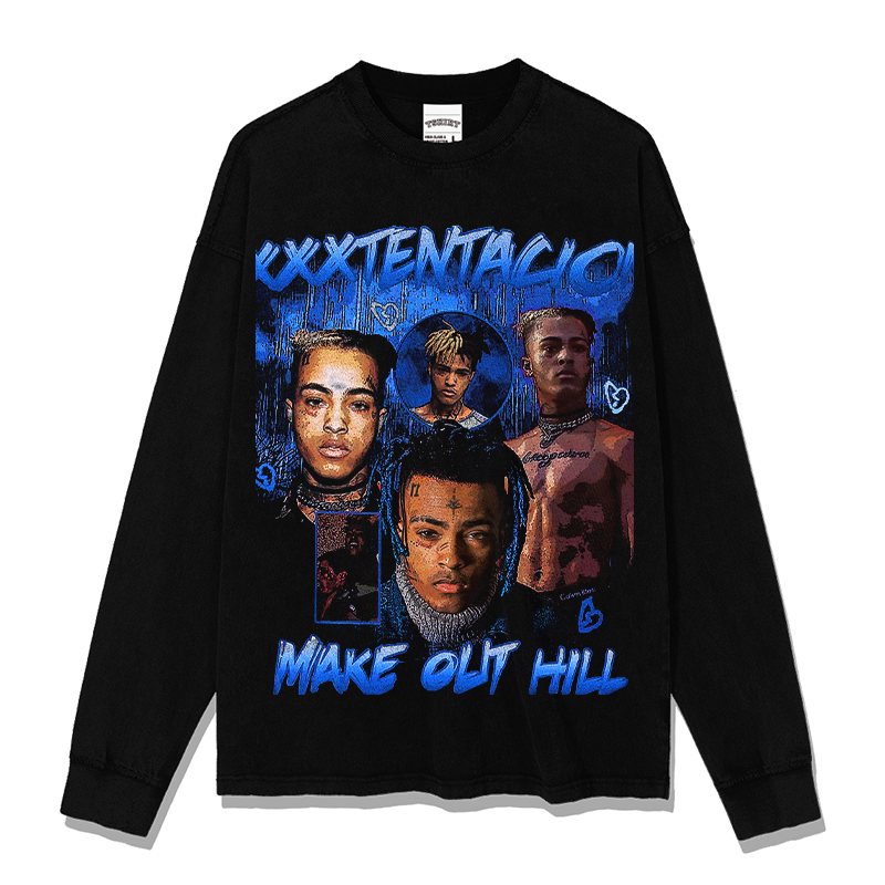 XXX TENTACION "MAKE OUT HILL" SWEATSHIRT 2024