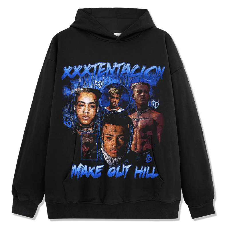 XXX TENTACION "MAKE OUT HILL" HOODIE 2024