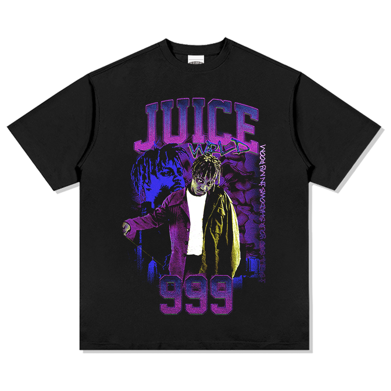 Juice WRLD "999" Tee tribute tee in heavyweight cotton