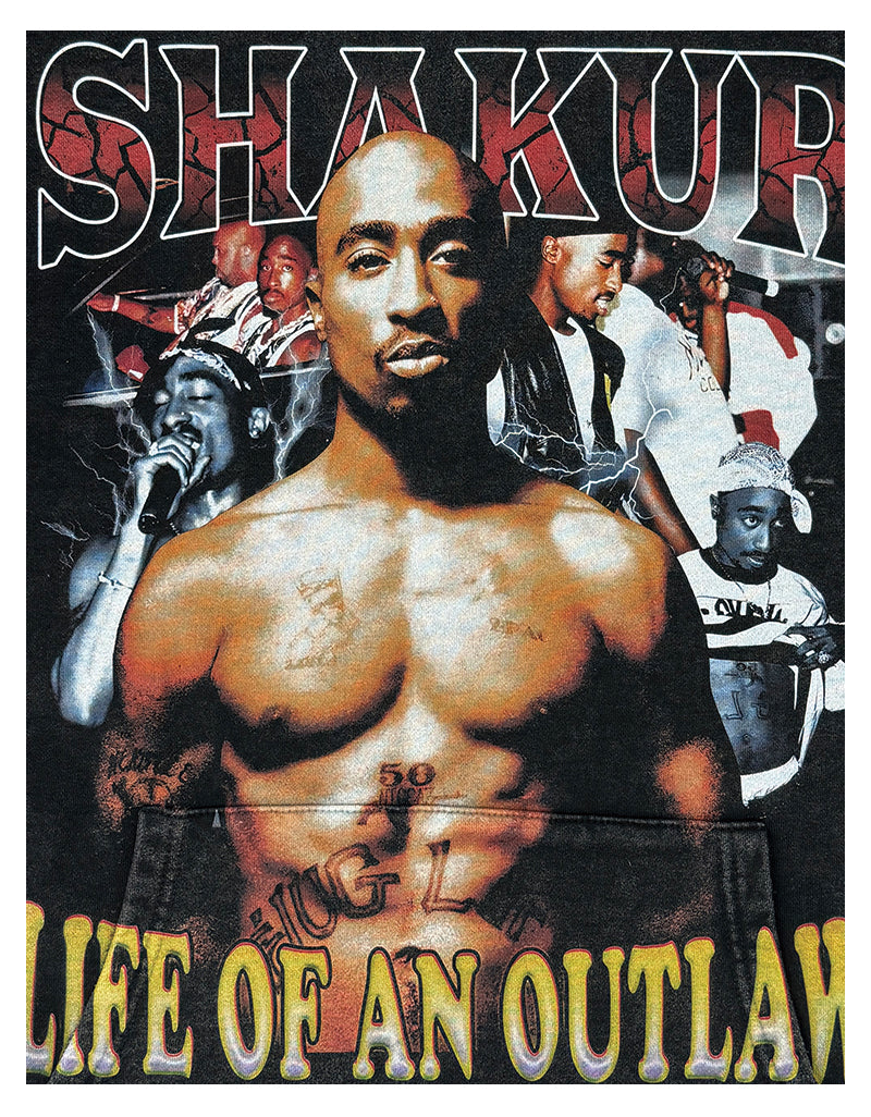Life of an Outlaw By Tupac Shakur TEE - view 4