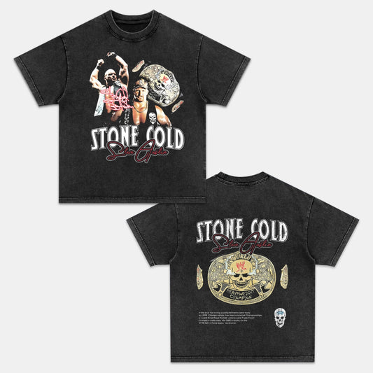 Stone Cold Back Design TEE