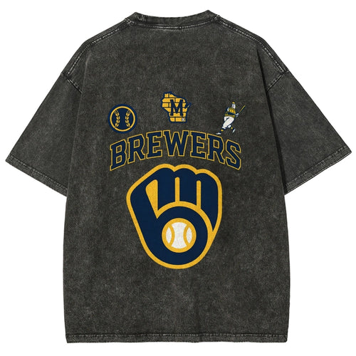 Brewers Christian Yelich Back Design TEE - view 2