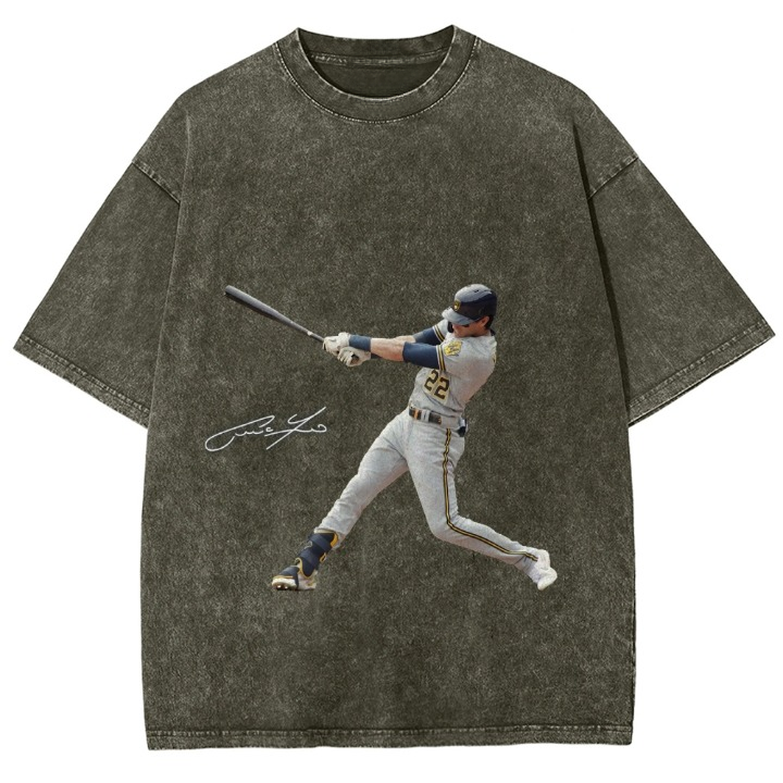 Brewers Christian Yelich Back Design TEE - view 3