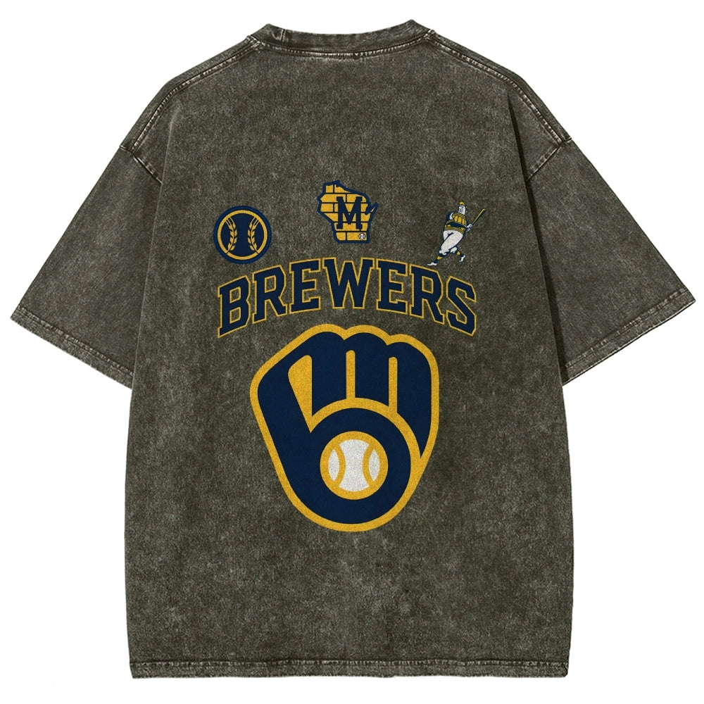 Brewers Christian Yelich Back Design TEE - view 4