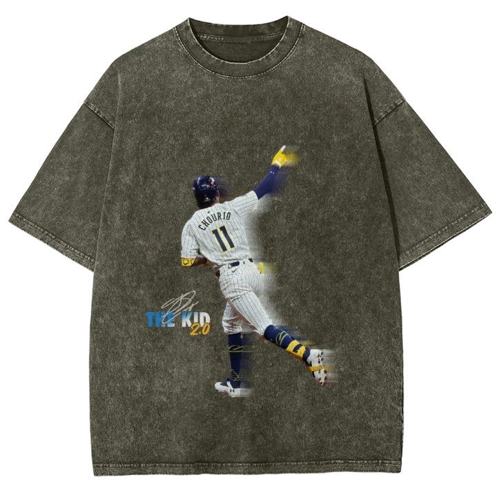 Brewers Jackson Bryan Chourio Back Design TEE - view 2