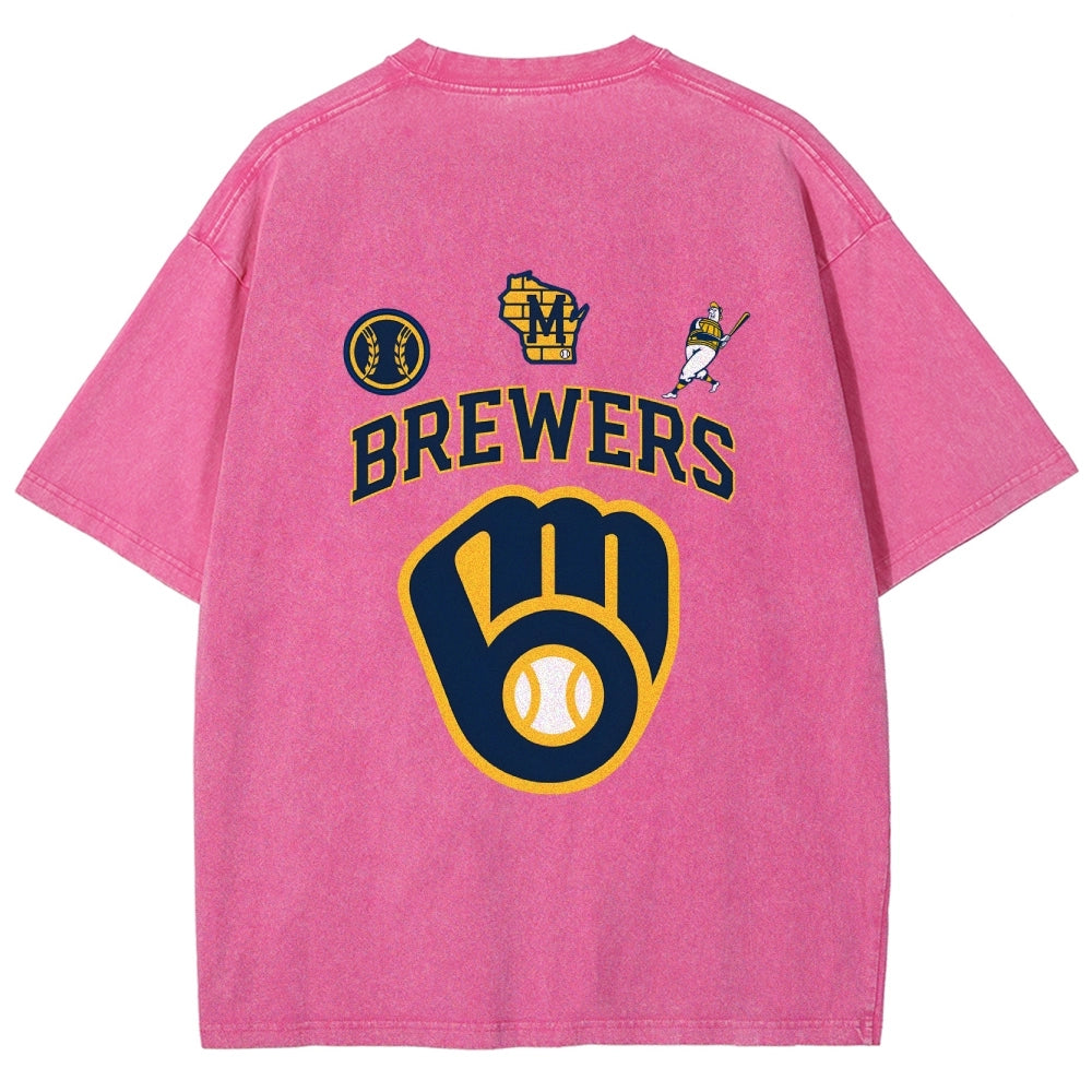 Brewers Jackson Bryan Chourio Back Design TEE - view 5