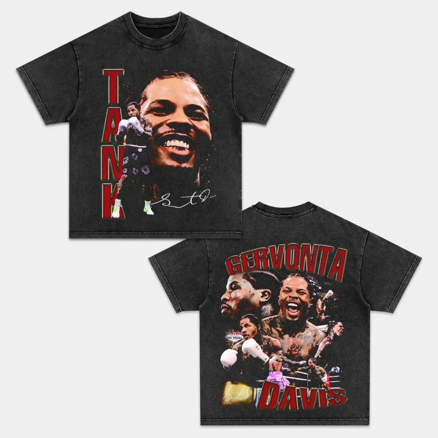 Tank Gervonta Davis Back Design TEE - view 2