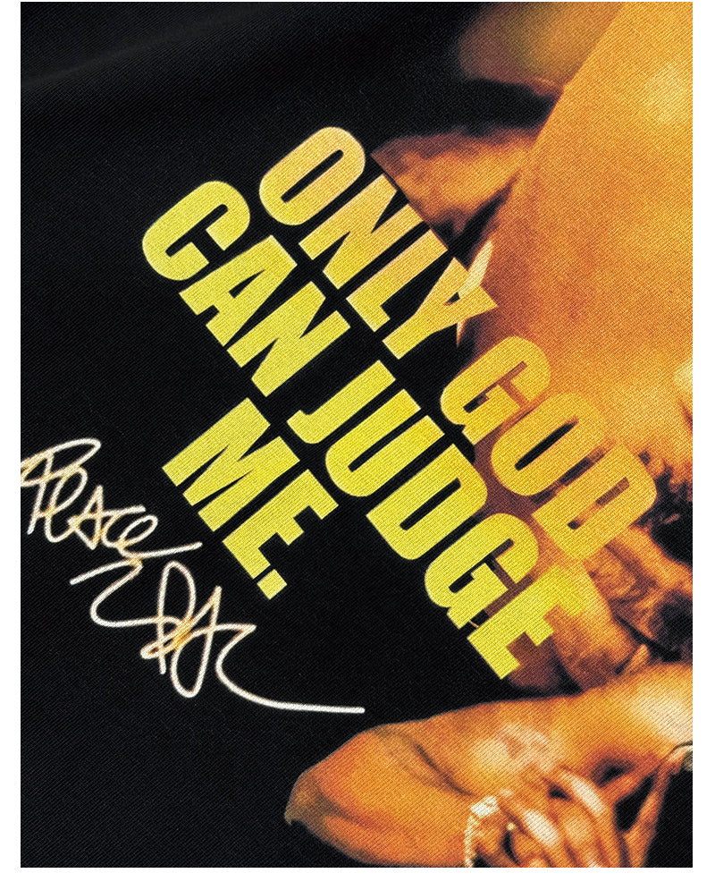Only God Can Judge Me  By Tupac Shakur Signature Sweatshirt - view 4