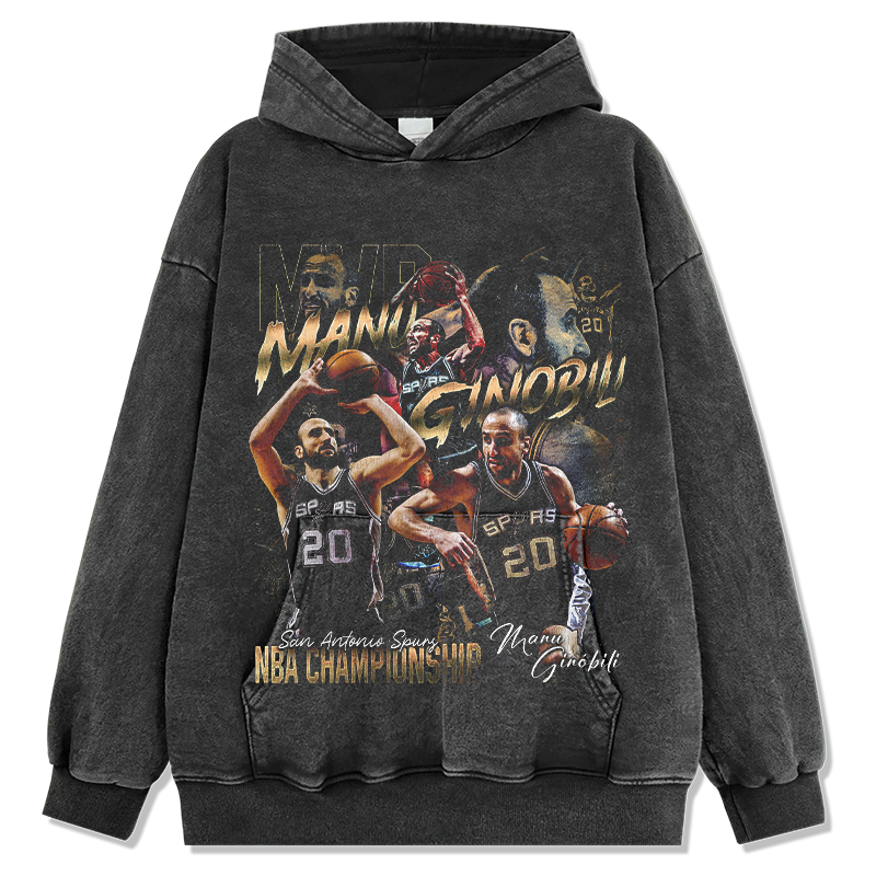 Manu Ginobili HOODIE NBA 2024