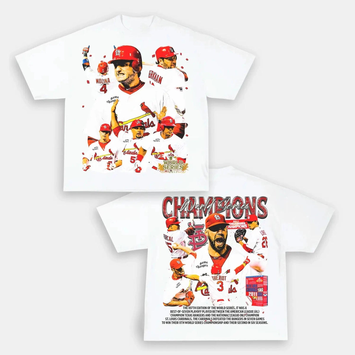 Cardinals Back Design TEE - view 2